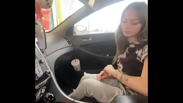 Big Sucking My Boyfriends Cock In The Car ;) Full video on new Videos
