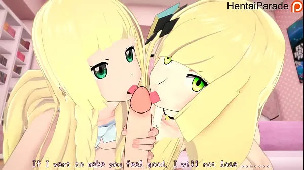 대규모 Threesome Lilie x Lusamine Pokemon Hentai Uncensored개의 새 동영상