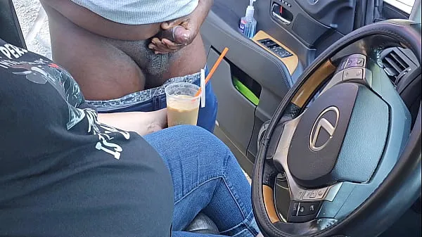 I Asked A Stranger On The Side Of The Street To Jerk Off And Cum In My Ice Coffee (Public Masturbation) Outdoor Car Sex Video baharu besar