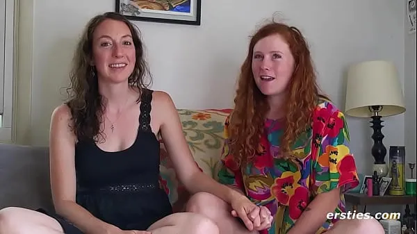 Big Ersties - Real Couple Play With a Lesbian Strap On new Videos