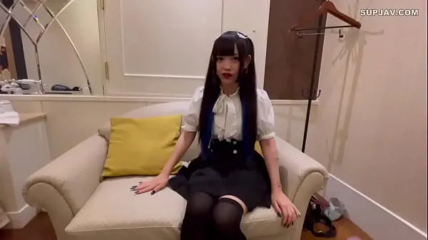 Grote Cute Japanese goth girl sex- uncensored nieuwe video's