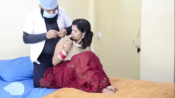 Grote Doctor fucks wife pussy on the pretext of full body checkup full HD sex video with clear hindi audio nieuwe video's