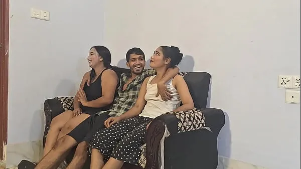 Duże Hanif and Adori and nasima - Desi sex Deepthroat and BBC porn for Bengali Cumsluts threesome A boys Two girls fuck nowe filmy