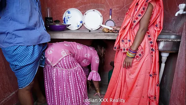 Grandes Família indiana na cozinha XXX em hindi novos vídeos