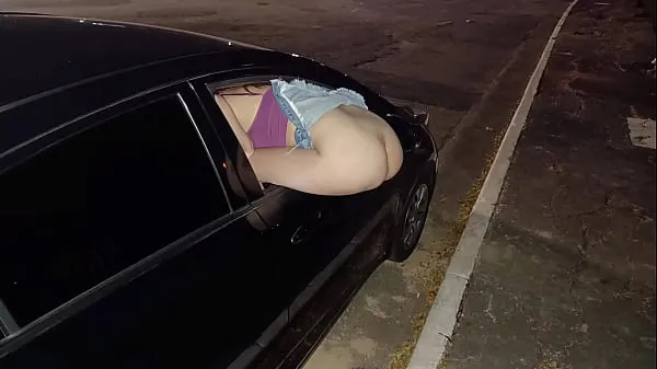 Big Married with ass out the window offering ass to everyone on the street in public new Videos