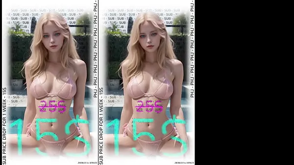 Blonde Russian BIG Ass - AI - PROMO: SUB PRICE DROP TO 15$ FOR A WEEK Video baru yang besar