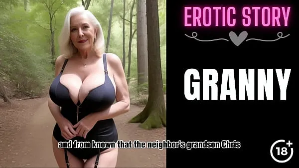 Store GRANNY Story] Sex with a Horny GILF in the Garden Part 1 nye videoer