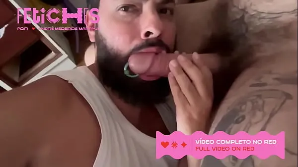 Grote GENITAL PIERCING - dick sucking with piercing and body modification - full VIDEO on RED nieuwe video's