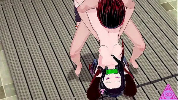 Büyük Tanjiro Nezuko demon slayer gioco hentai di sesso uncensored Japanese Asian Manga Anime Game..TR3DS yeni Video