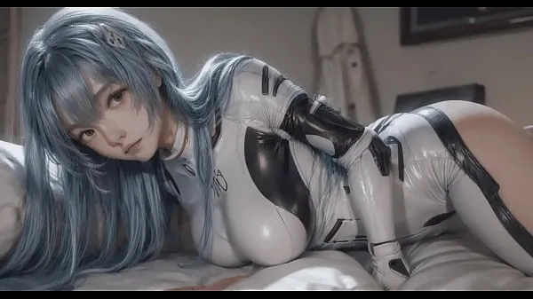 Μεγάλα AI generated Rei Ayanami asking for a cock νέα βίντεο