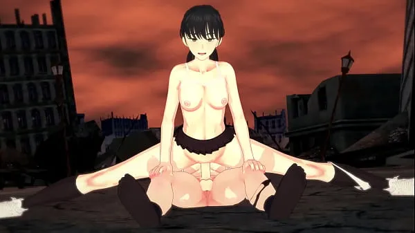 大きなKobeni gets penetrated by Futa Makima - 3D Hentai新しい動画