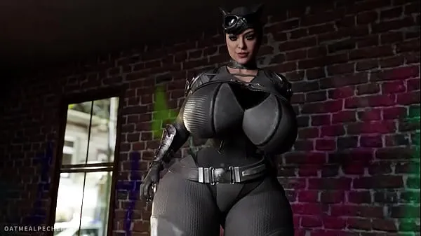 Veliki Cat Woman get a big dick in her ass novi videoposnetki