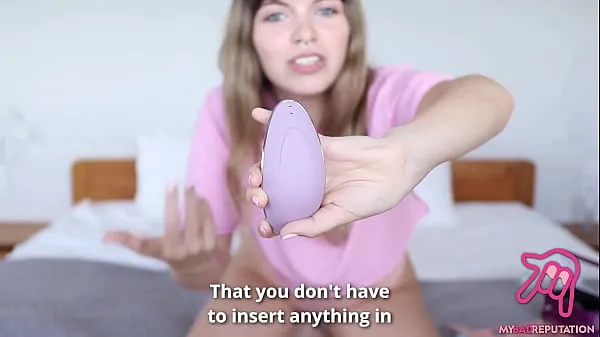 1st time Trying Air Pulse Clitoris Suction Toy - MyBadReputation Video baharu besar