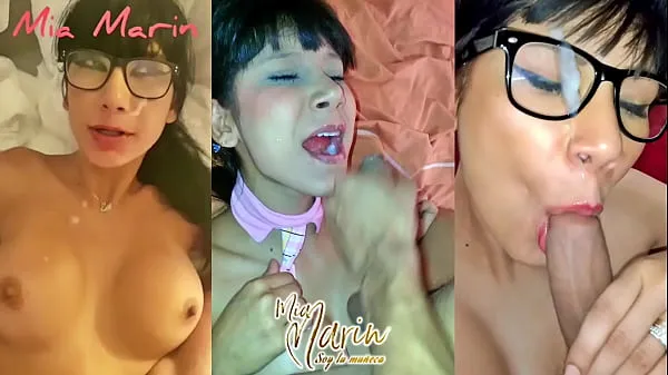 Compilation of cumshots on my face Video baharu besar