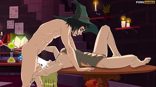 Grote Halloween Anime Porn Parody nieuwe video's
