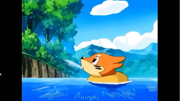 Grote Pokèmon - Jessie topless squirted from Buizel nieuwe video's