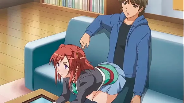 Μεγάλα step Brother gets a boner when step Sister sits on him - Hentai [Subtitled νέα βίντεο
