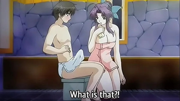 بڑے Step Mom gives a Bath to her 18yo Step Son - Hentai Uncensored [Subtitled نئے ویڈیوز