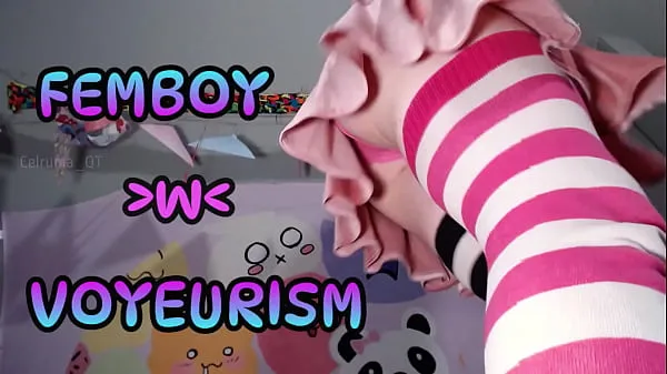 Femboy Voyeurism! [Trailer] Oh no my boy butt is all exposed Video baharu besar