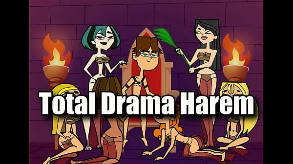 बड़े Total Drama Harem game porn style parody of the famous animated series नए वीडियो