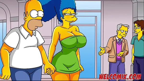 بڑے The hottest MILF in town! The Simptoons, Simpsons hentai نئے ویڈیوز