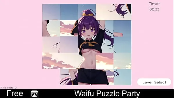 Isoja Waifu Puzzle Party uutta videota