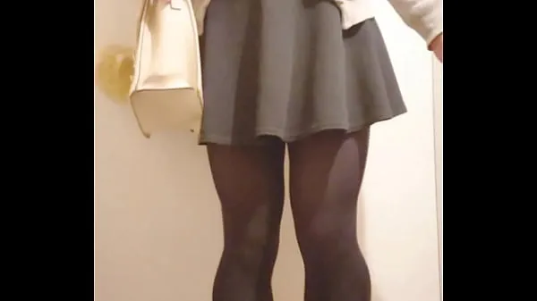 Japanese girl public changing room dildo masturbation Video baharu besar