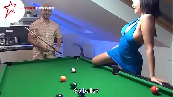 Wild sex on the pool table Video baharu besar