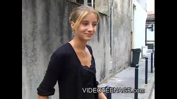 Isoja 18 years old blonde teen first casting uutta videota