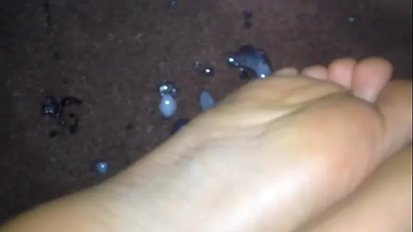 My last night cum on my step sister's feet Video baru yang besar