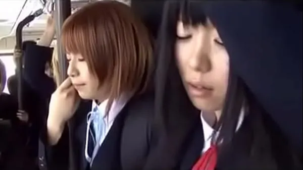 Grote bus japanese chikan 2 nieuwe video's